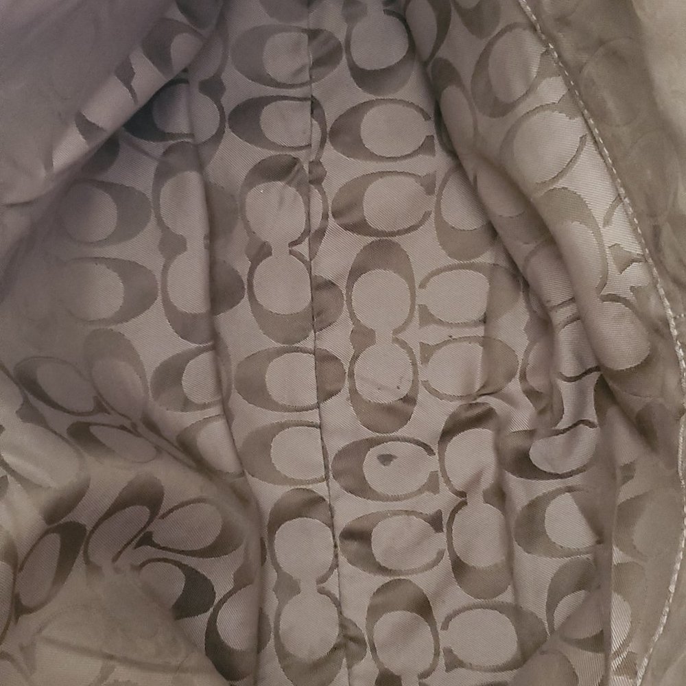 EUC Coach Black Pebbled Leather Hobo - Picture 5 of 9